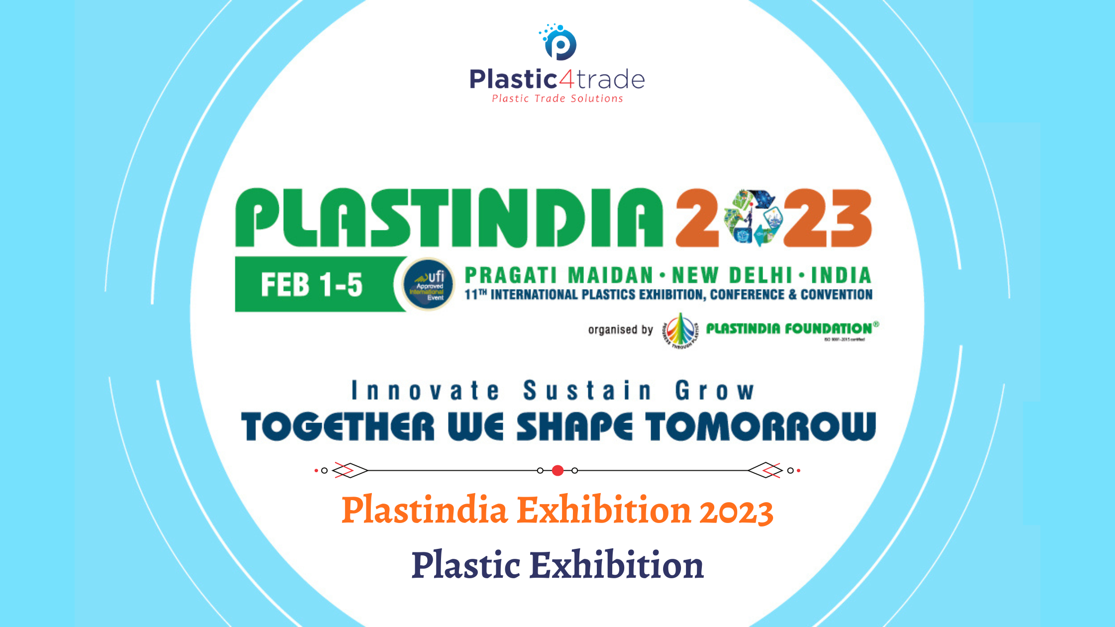 Plastindia Exhibition 2023 New Delhi India Plastic Exhibition Plastic4trade