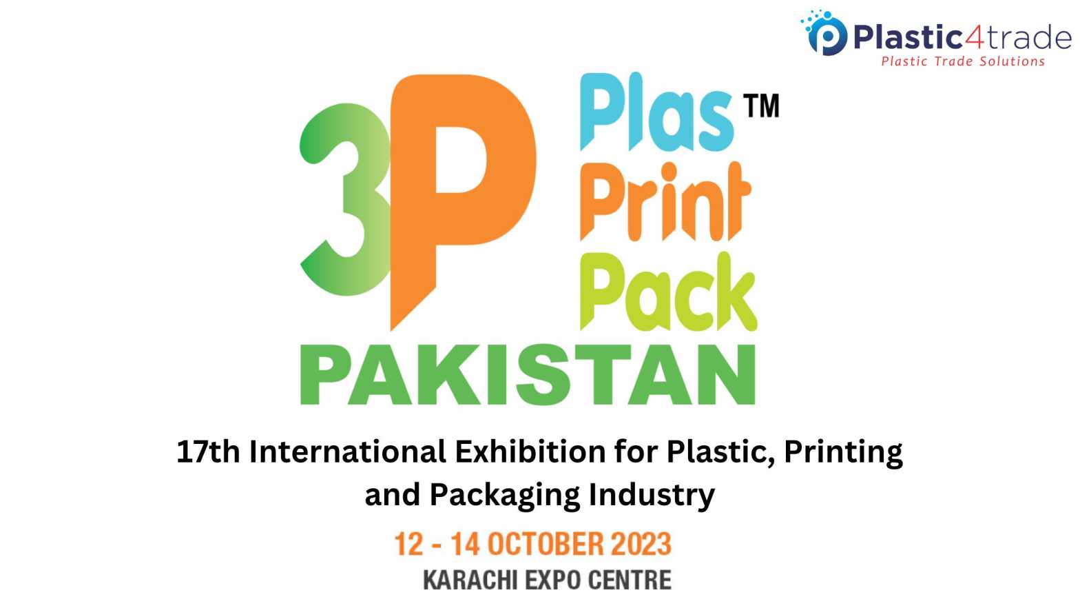 3P International Plastic, Printing and Packaging Exhibition 2023 in Karachi Pakistan karachi sindh pakistan