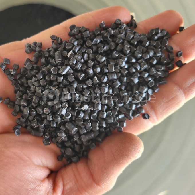 BLACK LD LDPE Reprocess Granule Pipe gujarat india Plastic4trade