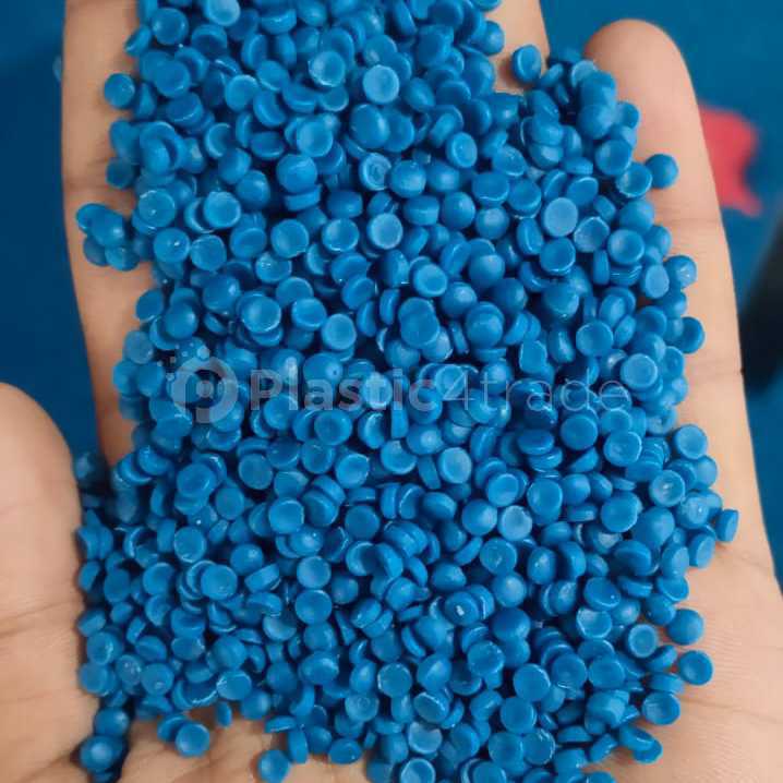 BLUE DRUM GRANULES HDPE Reprocess Granule Pipe rajasthan india Plastic4trade