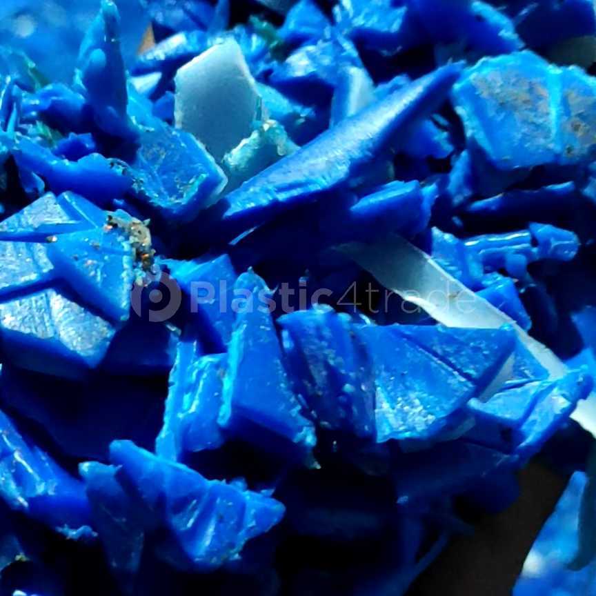BLUE DRUM GRANULES HDPE Grinding Blow gujarat india Plastic4trade
