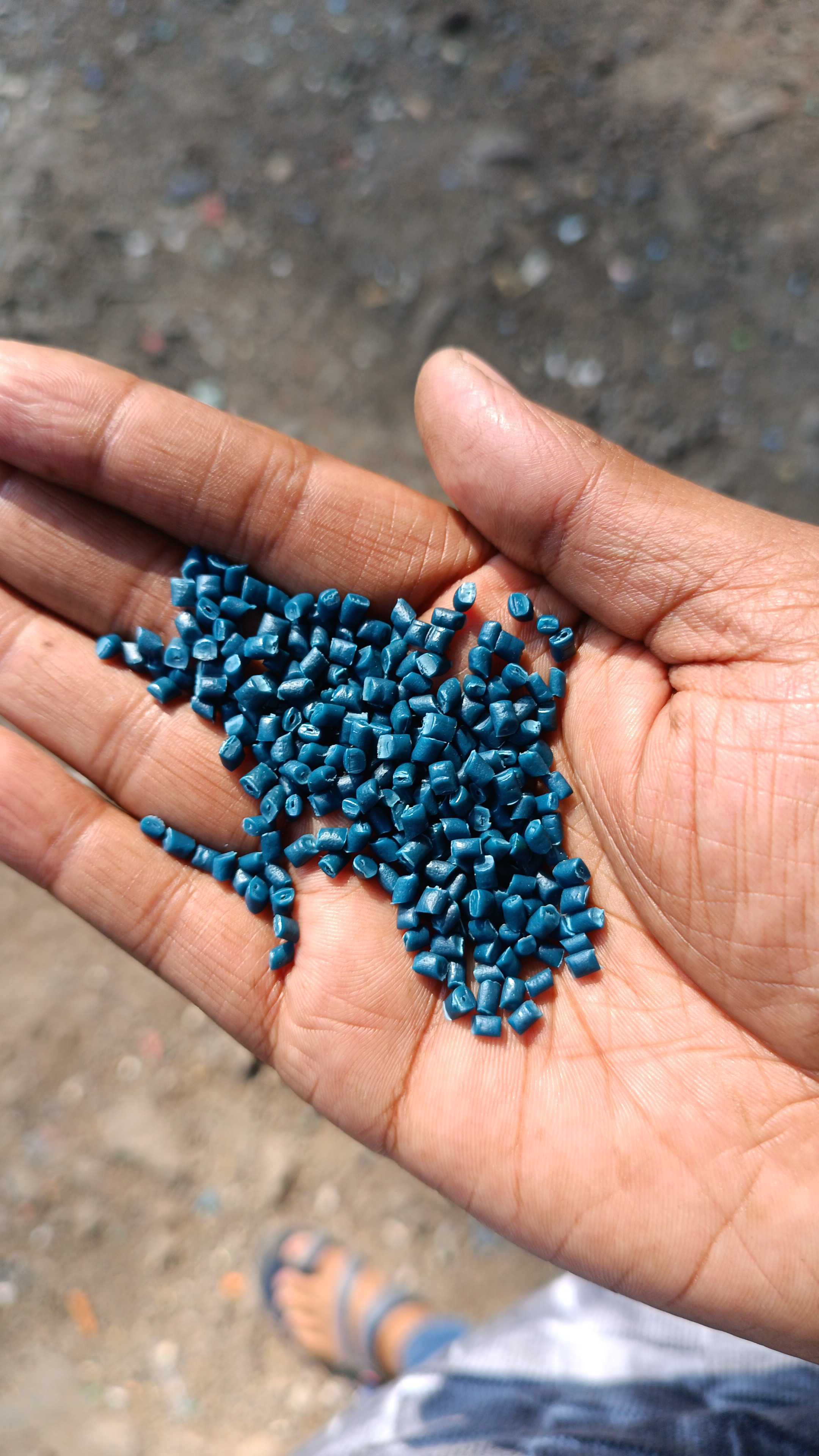BLUE DRUM HDPE Reprocess Granule Blow Pipe indore madhya pradesh india Plastic4trade