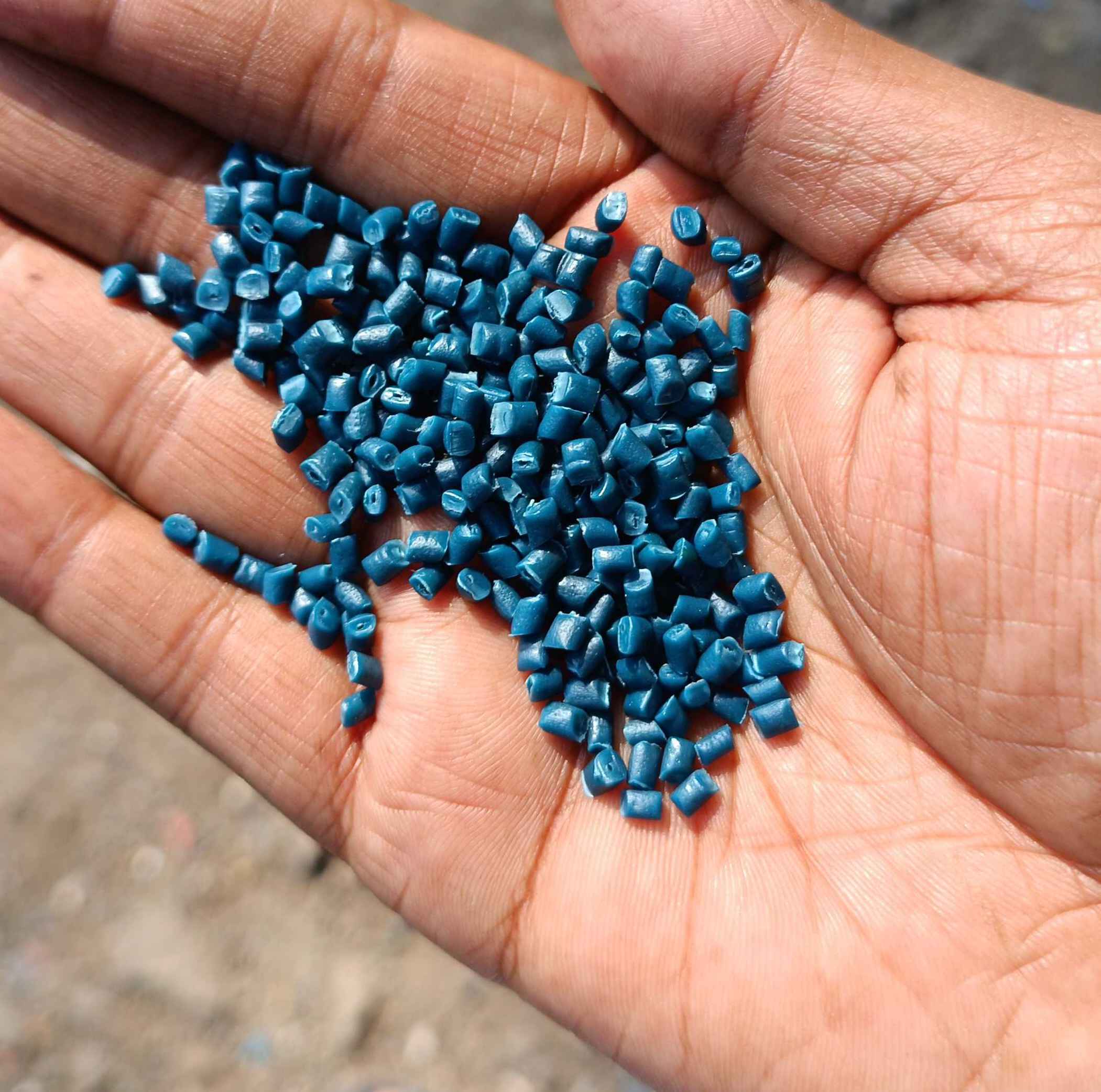 BLUE DRUM HDPE Reprocess Granule Pipe indore madhya pradesh india Plastic4trade