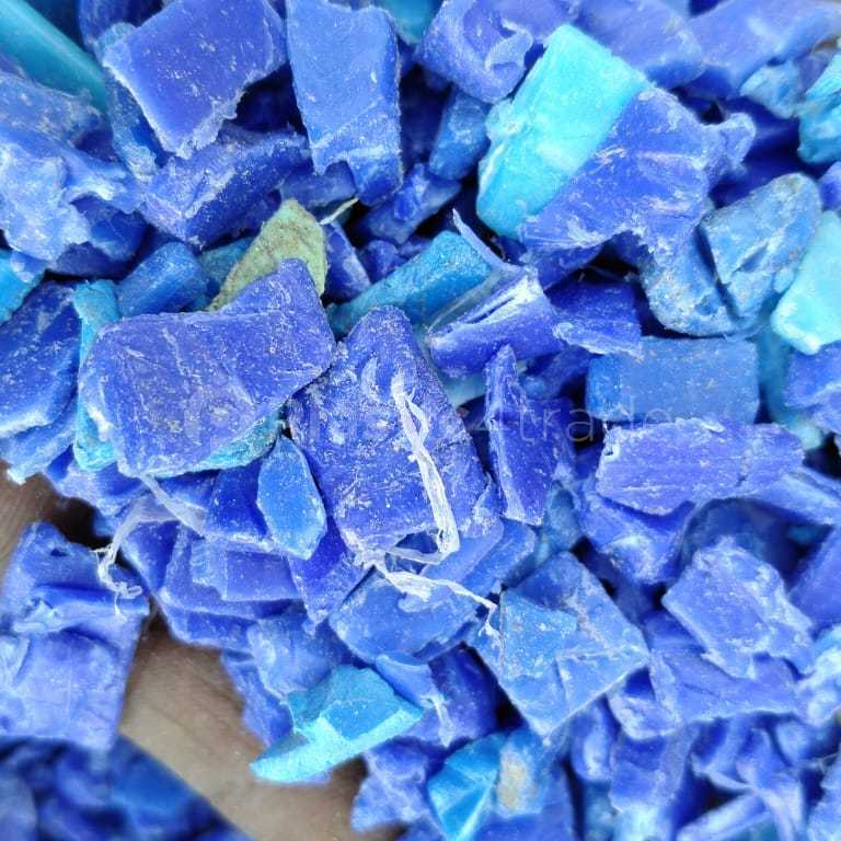 BLUE DRUM REGRIND HDPE Grinding Injection Molding gujarat india Plastic4trade