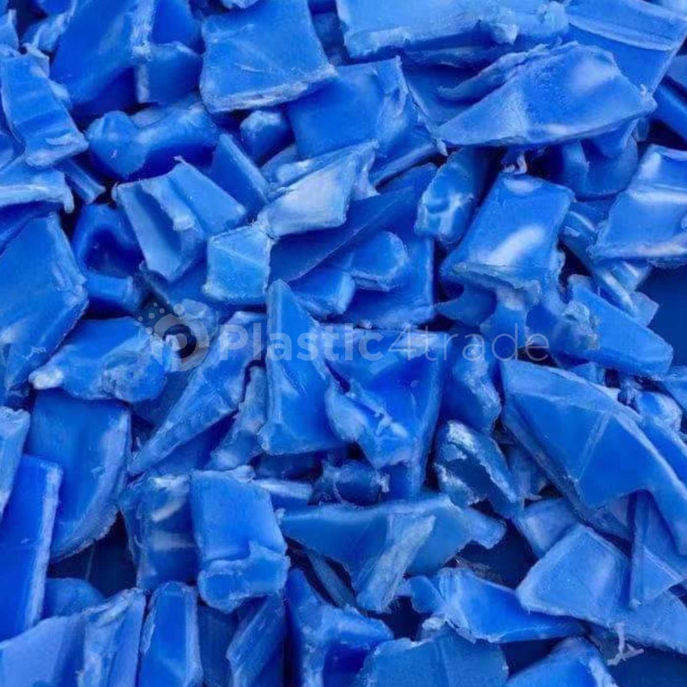 BLUE DRUM SCRAP HDPE Grinding Blow maharashtra india Plastic4trade