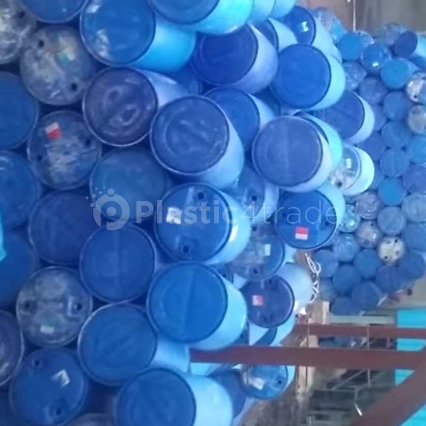 HDPE BLUE DRUM GRINDING HDPE Scrap Blow maharashtra india Plastic4trade