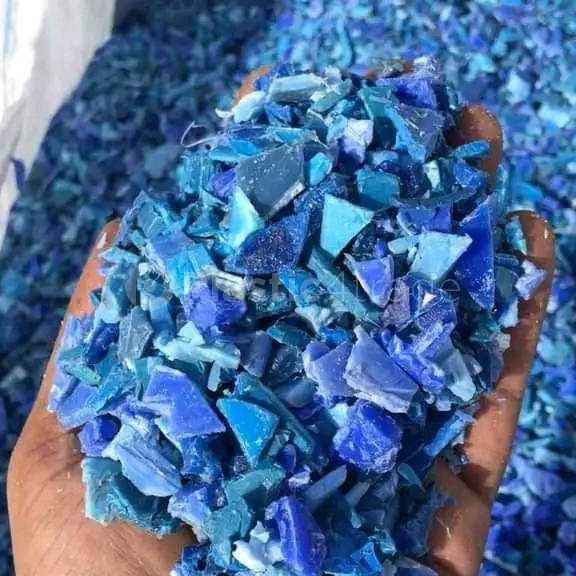 HDPE BLUE DRUM GRINDING HDPE Grinding Blow haryana india Plastic4trade
