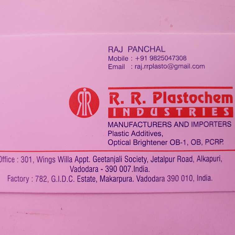 Bhowmik Panchal Rr Plastochem Industries gujarat india Plastic4trade