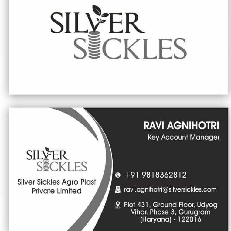 RAVI AGNIHOTRI Silver Sickles Agro Plast Pvt Ltd haryana india Plastic4trade